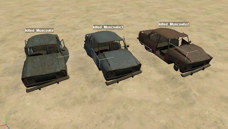 Spintires - Static Objects (Moskvich-412 Scrap Metal) V1.0