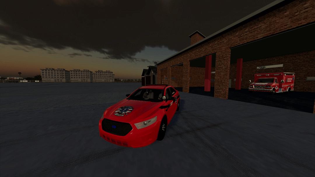 FS19 - Ford Taurus MK6 County FD Paramedic V1.0
