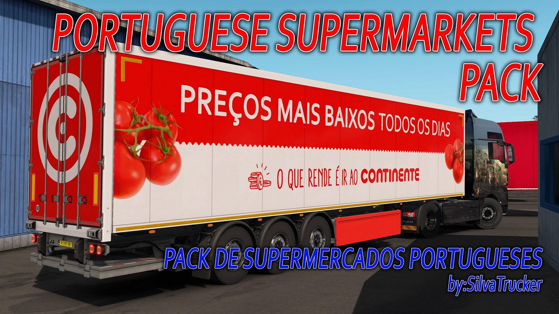 ETS2 - Portuguese Supermarkets Pack (1.35.x)