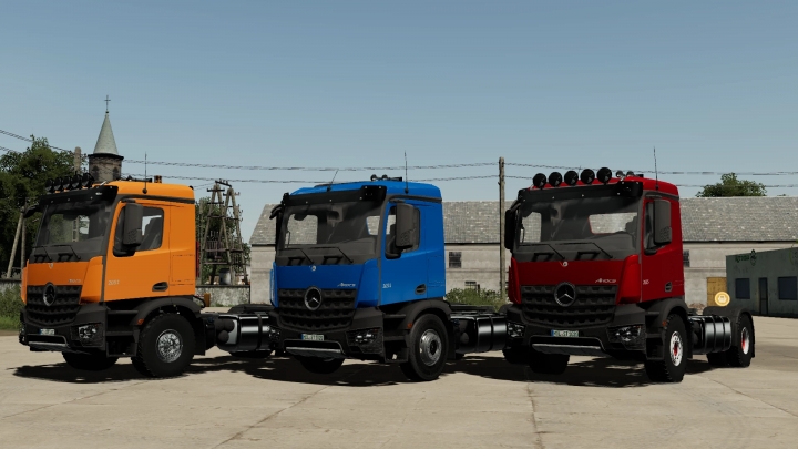 FS19 - Mercedes-Benz Arocs 4x2 V2.0