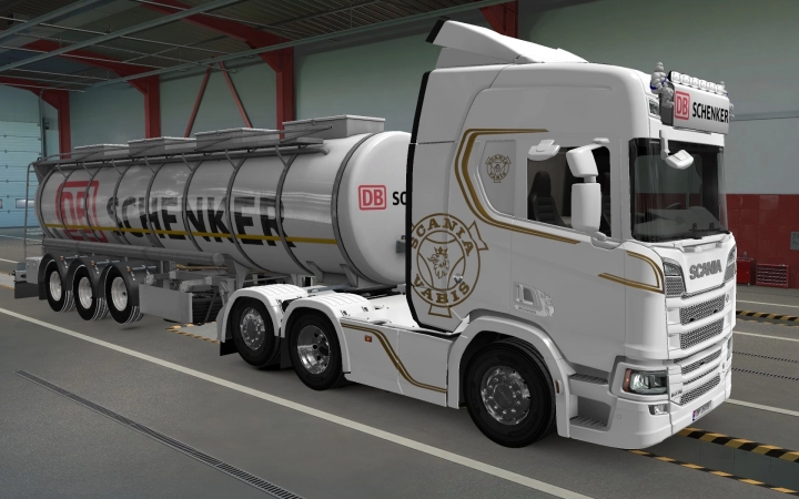 ETS2 - Big Lightbox Scania R And S 2016 DB Schenker (1.40.x)