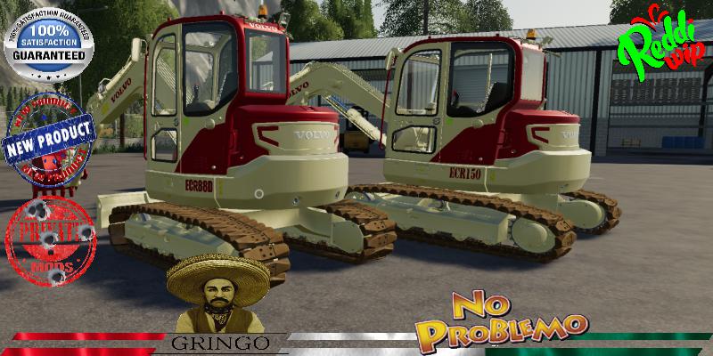 FS19 - Volvo ECR88D Public Works V2.0