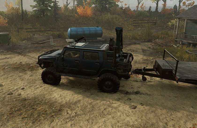 SnowRunner - Hummer Minicrane V2