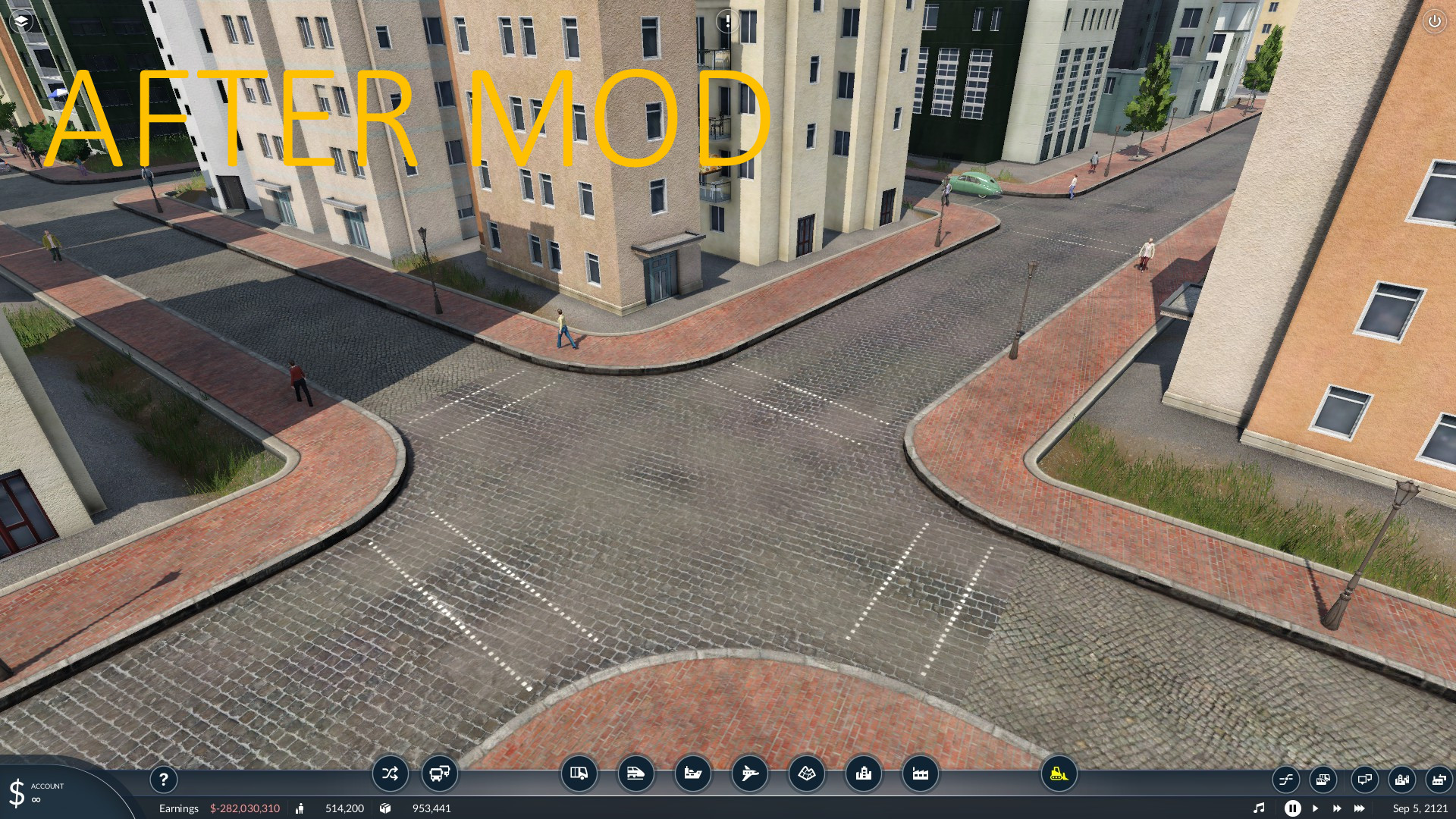 Transport Fever 2 - Better Roads