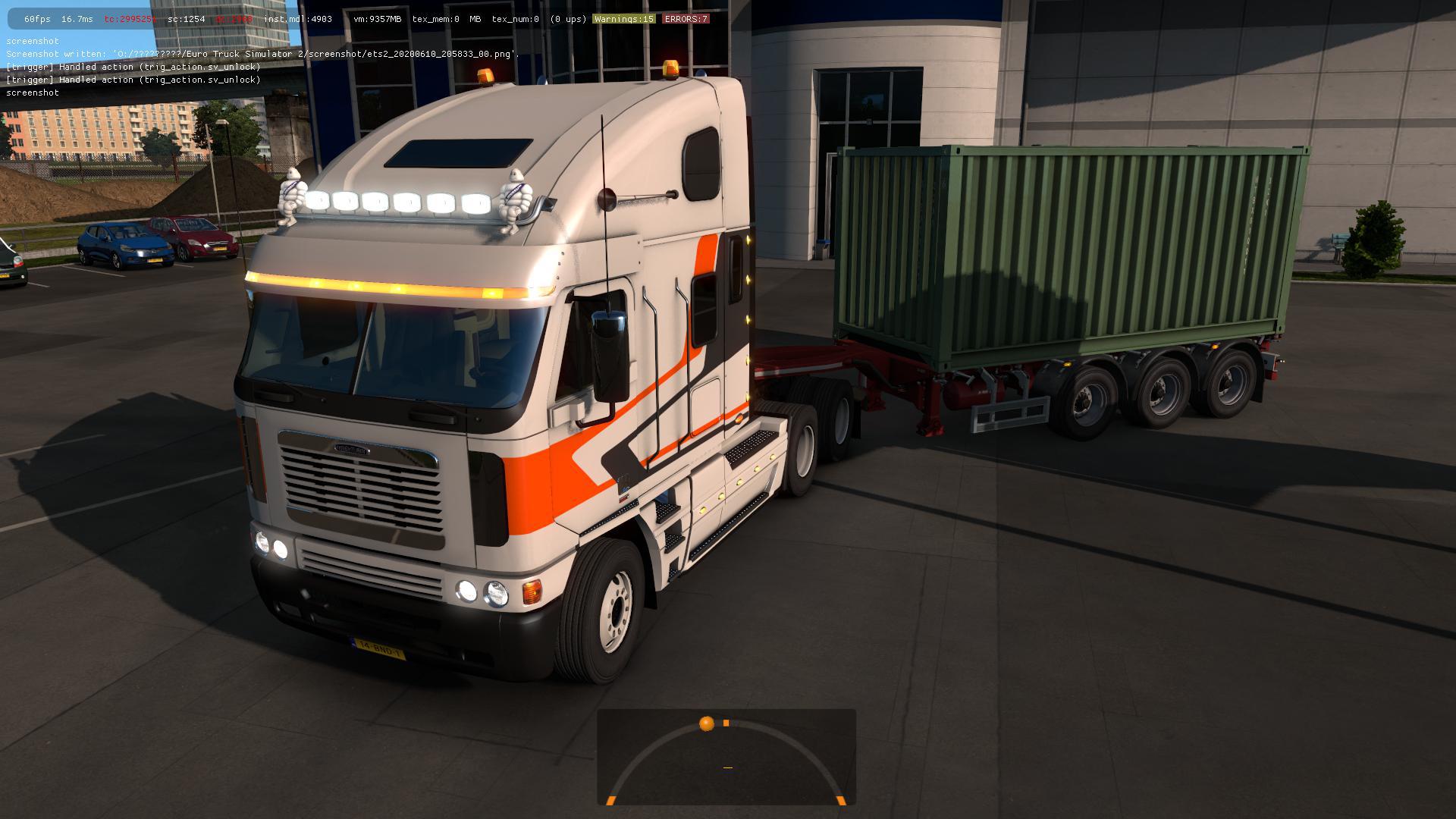 ETS2 - Freightliner Argosy Truck V2.6 (1.39.x)