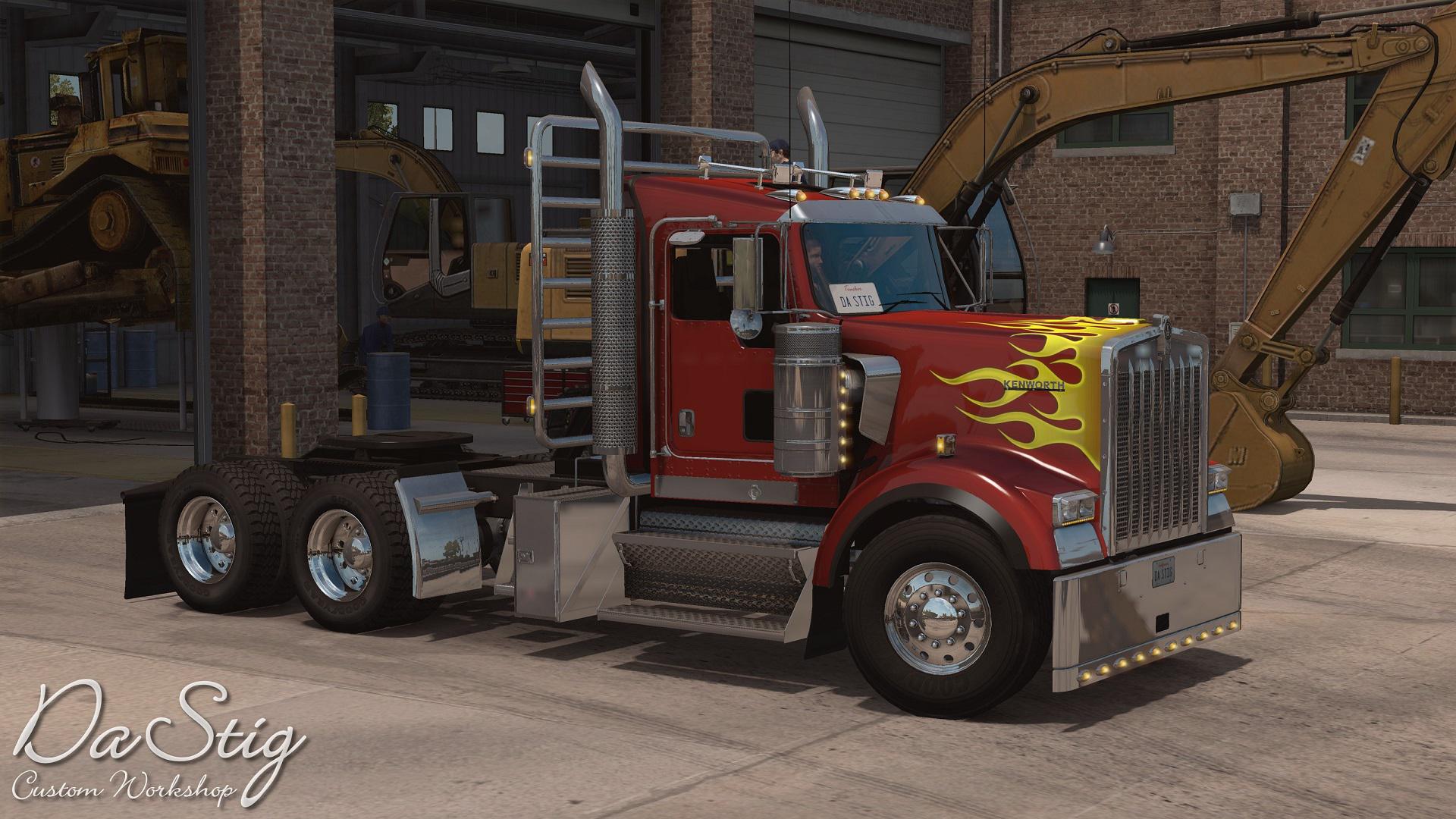 ATS - Kenworth W900B Truck (1.37.x)