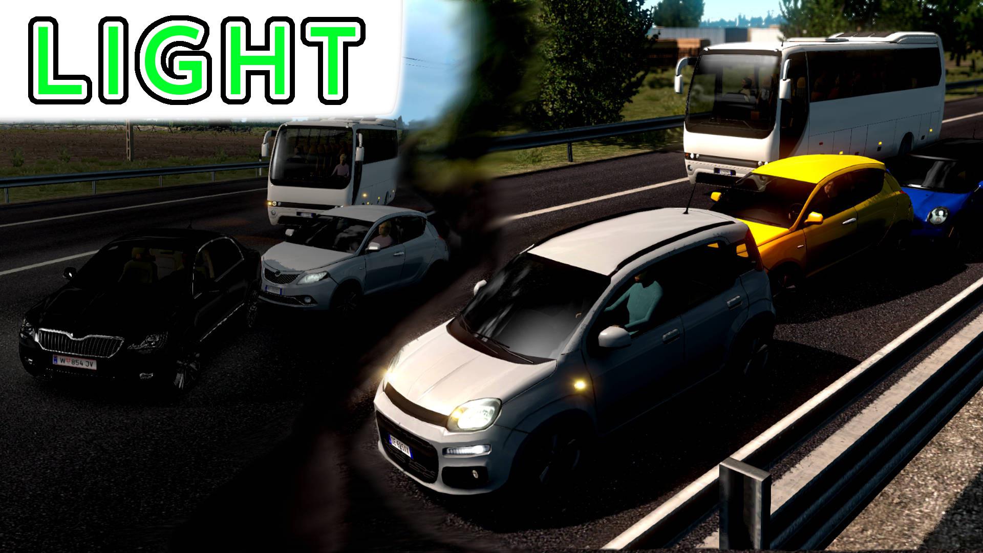 ETS2 - Random Crash & Less Carefully [Light] 1.36.x