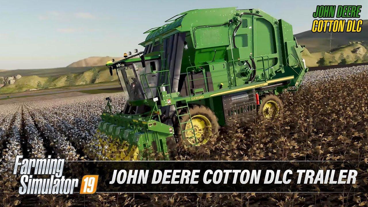 FS19 - John Deere Cotton DLC Trailer V1.0