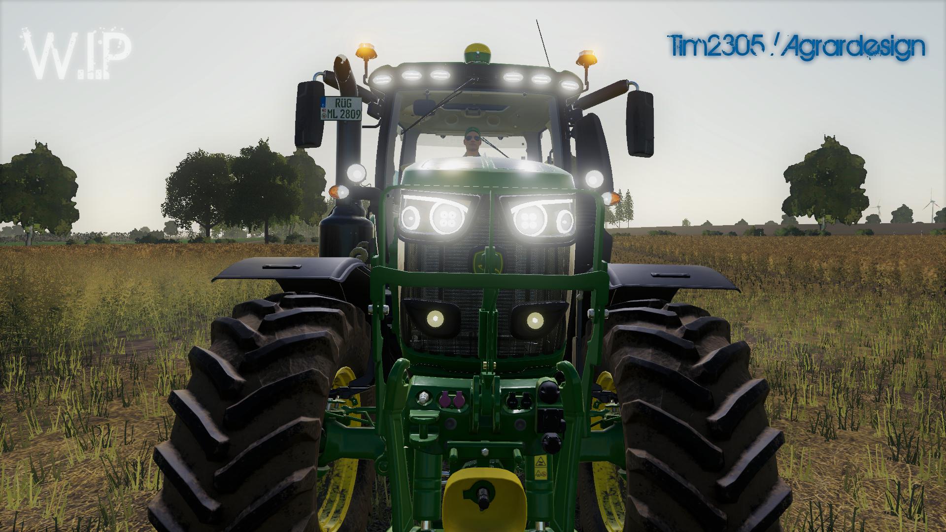 FS19 - [AGDM] John Deere 6R v2.0.2