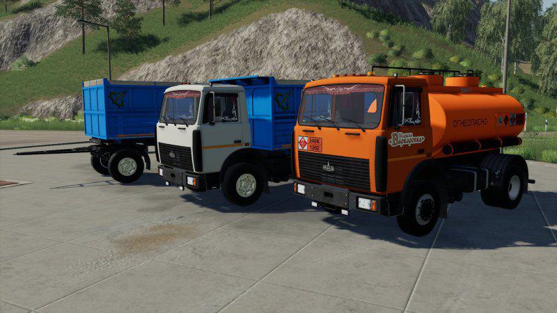 FS19 - Maz 5551A2 Truck V1.0
