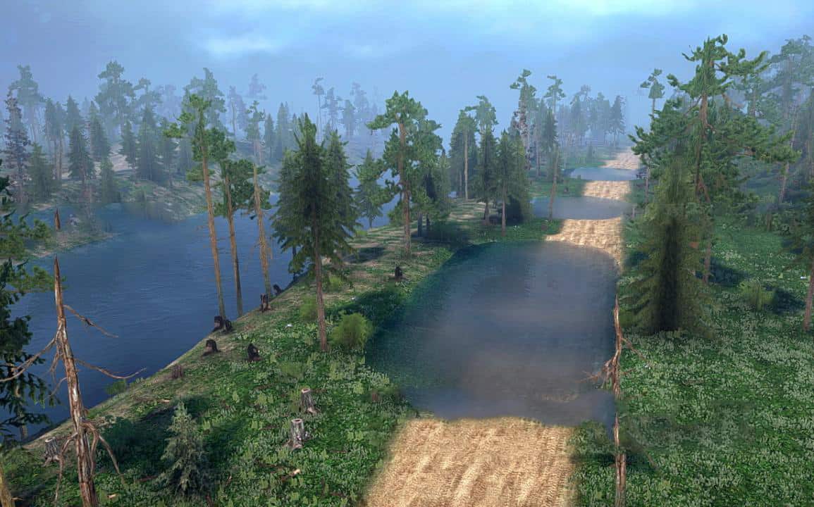 Spintires:Mudrunner - Town Map V1.0