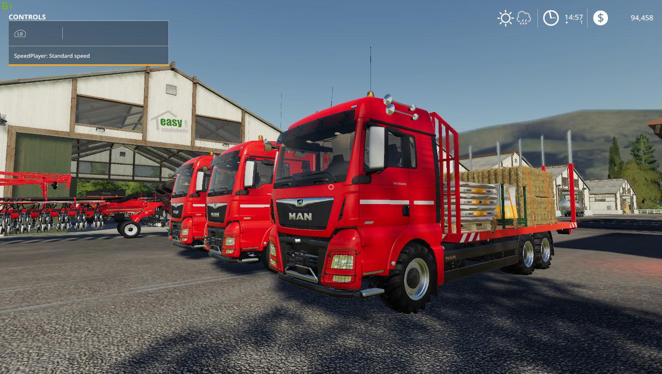 Fs19 Man Tgx26 Flat Bed Truck Farming Simulator 19 Modsclub 6845