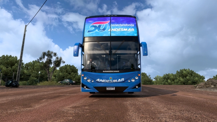 ETS2 - Sudamericanas F50 IV Bus Mod (1.40.x)