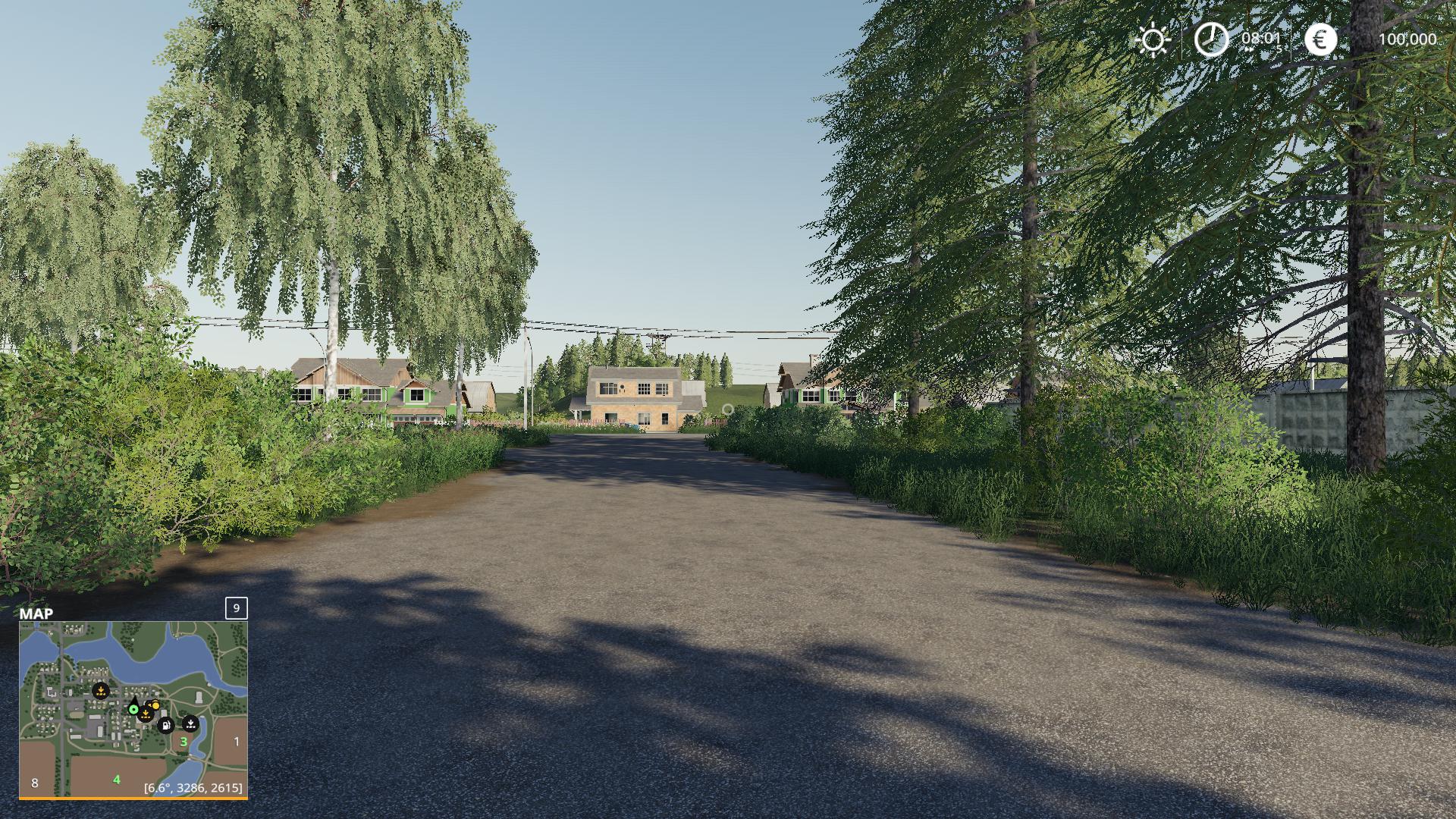 FS19 - Burlaki Village Map V1.0.6.9