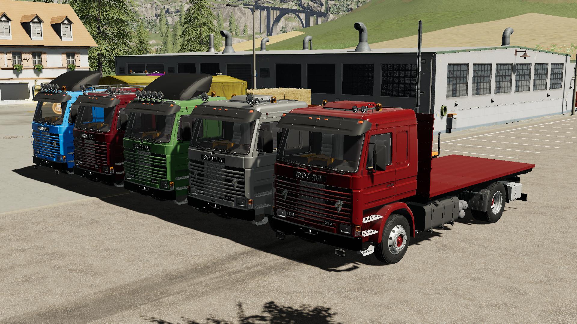 FS19 - Scania 113H SideDoors V1.0