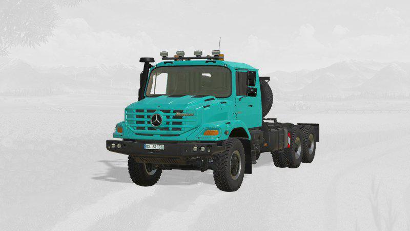 FS19 - Mercedes Zetros 3643 6x6 V3.0