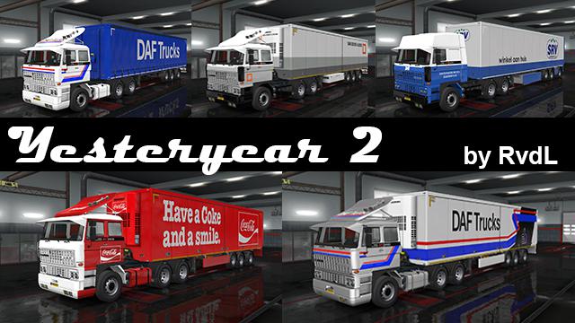 ETS2 - Skinpack for XBS DAF F241 (1.35.X)