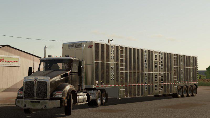 FS19 - Wilson Silverstar Quad Trailer V1