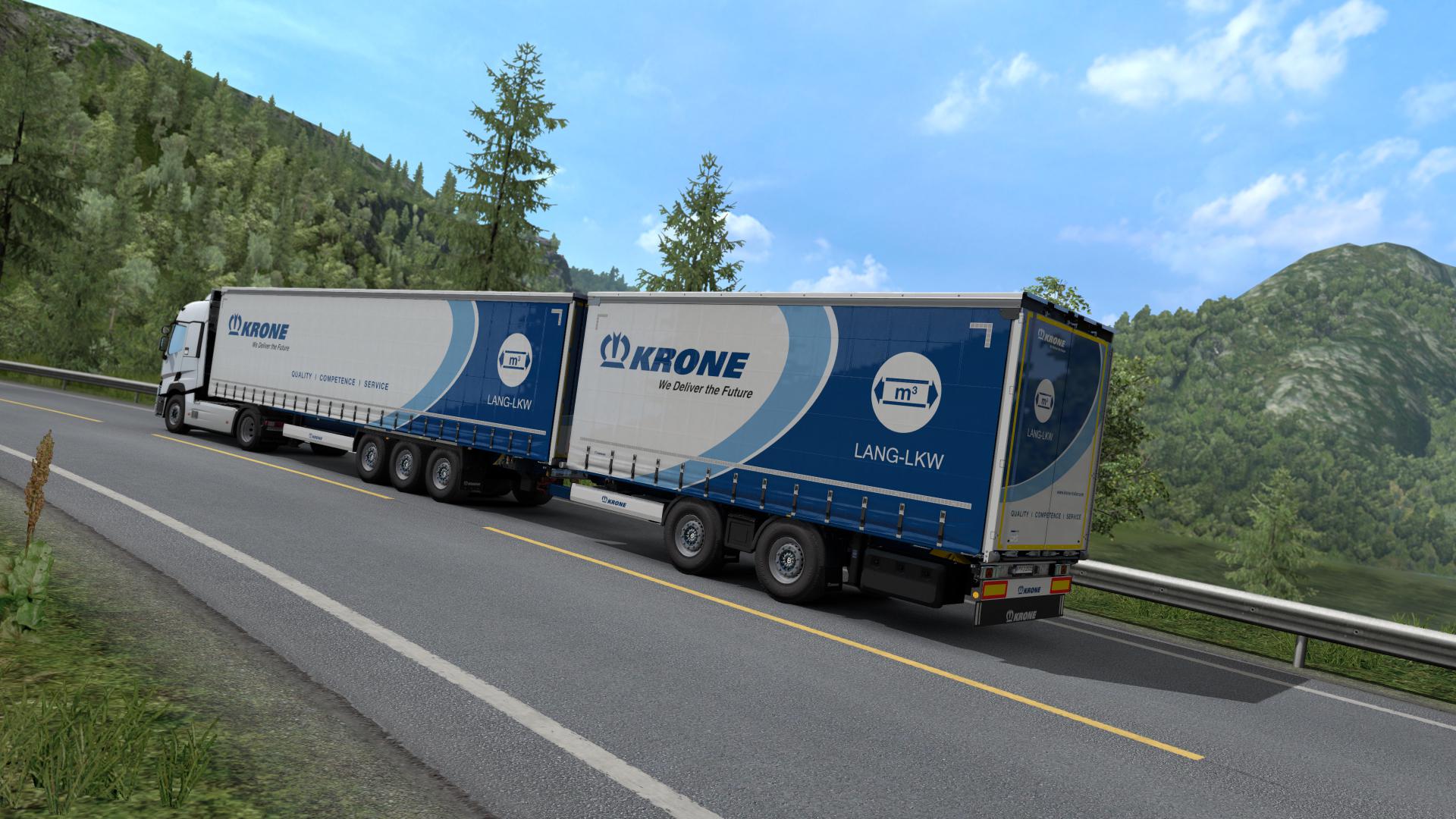 ETS2 - Krone Lang - LKW Paintjob V1.0 (1.38.x)