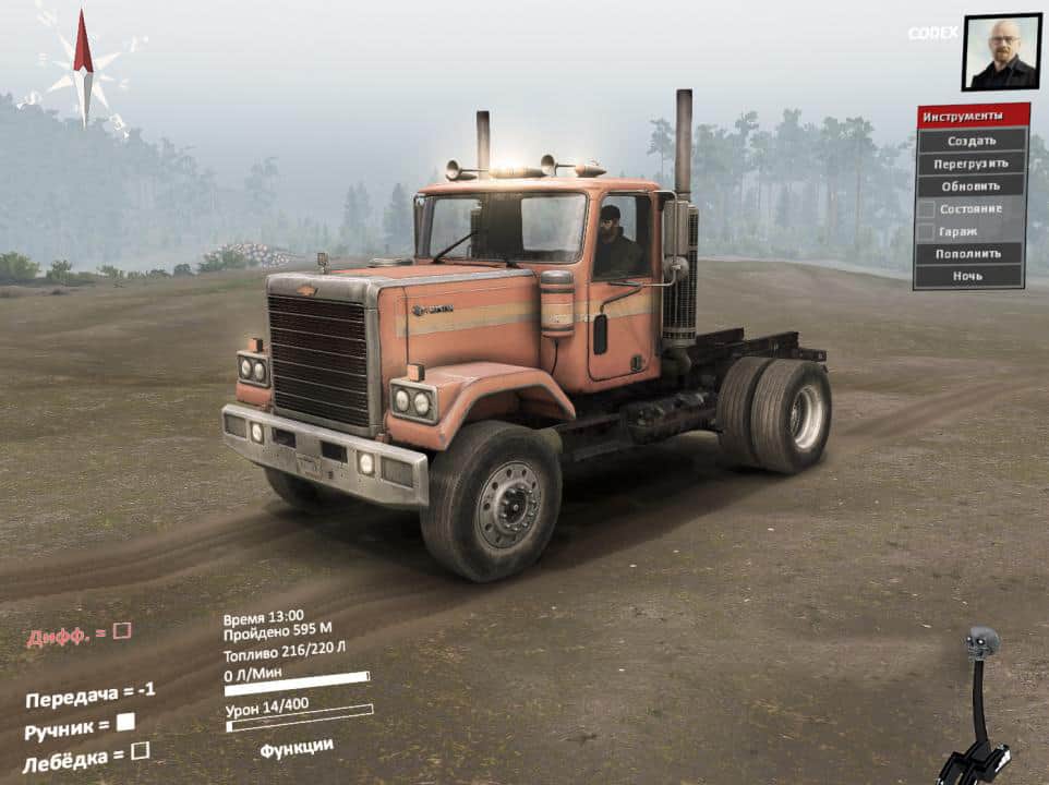 Spintires - Something 9 – Chevrolet Bizon 4×2 Mod