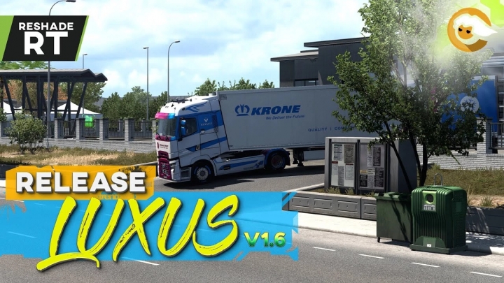ETS2 - Johndoe SiCKX – Ray Tracing ReShade Preset LuxuS V1.6 (1.41.x)