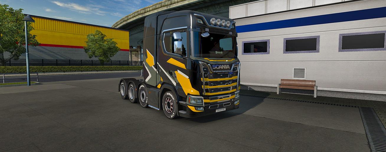 ETS2 - Scania S Tuner Liveries Skin (1.38.x)