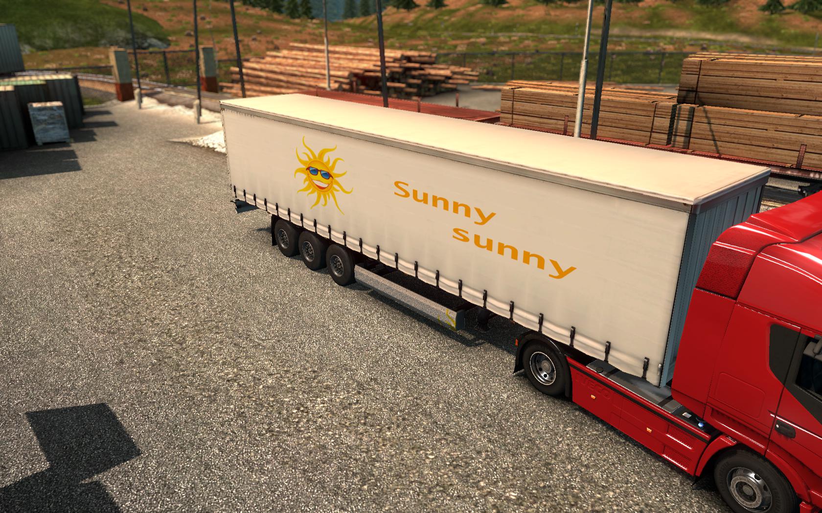 ETS2 - Sunny Skin V1.0 (1.36.x)