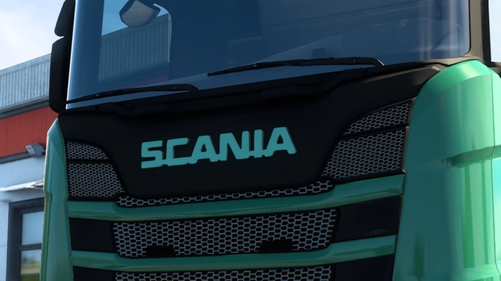 ETS2 - Old Scania Logo from 1969 V1.3 (1.41.x)