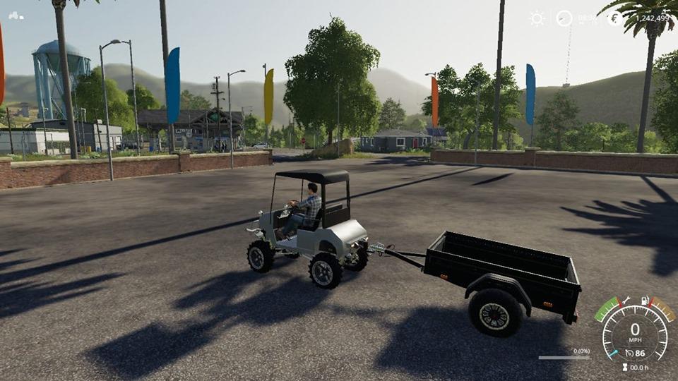 FS19 - Lifted Offroad GolfCart V1.0