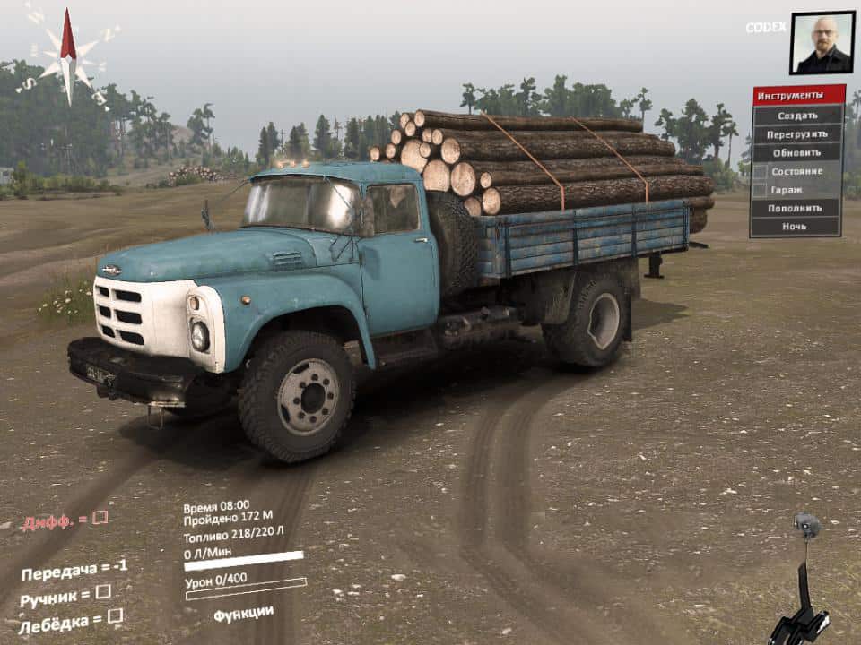 Spintires - Something 8 – ZiL-8E130G Mod