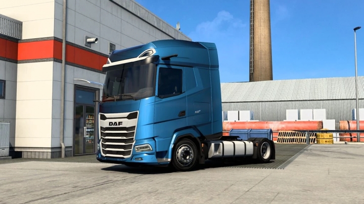 ETS2 - Low Deck Chassis Addon for DAF XG/XG+ V1.9 (1.40.x)