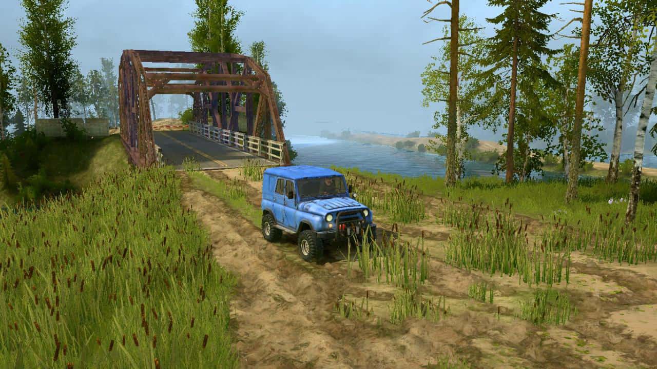 Spintires:Mudrunner - Fishing Rice Village Map V1