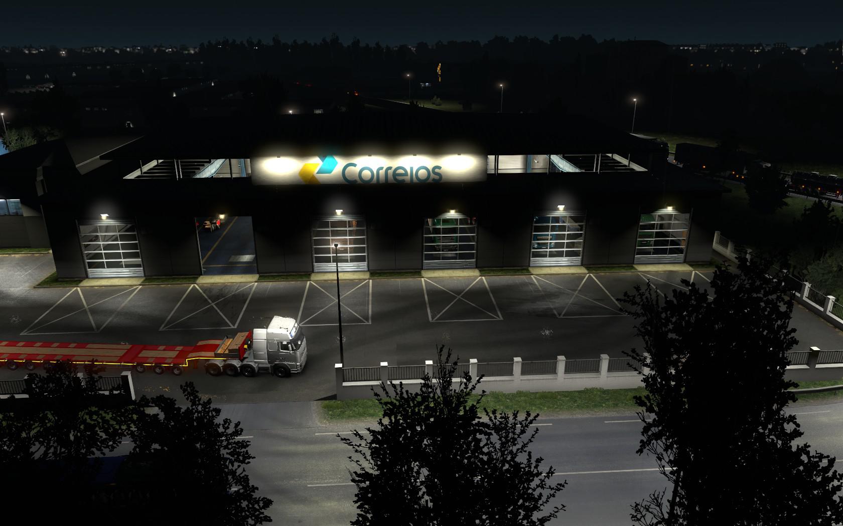 ETS2 - Correios Garage Mod (1.39.x)