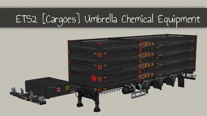 ETS2 - Chemical Equipment Cargoes V1.1 (1.41.x)