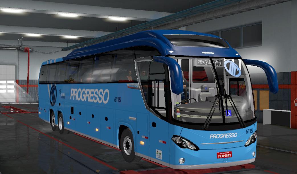 ETS2 - Mercedes-Benz Mascarello Roma R8 Bus V1.1 (1.36.x)