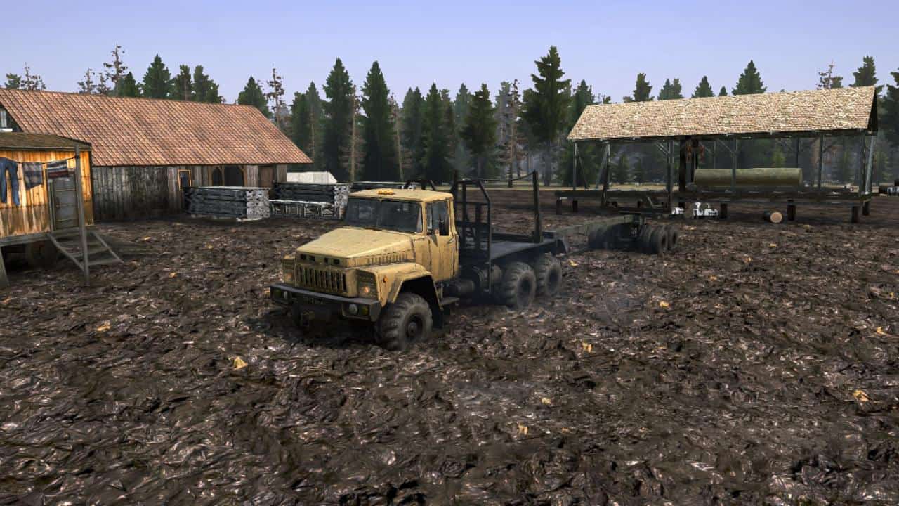 Spintires:Mudrunner - Bronnitsa Map V1.0