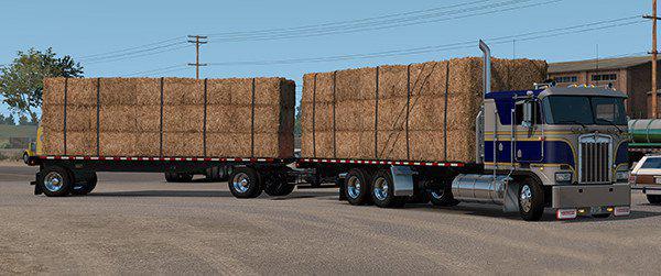 ATS - Kenworth K100E Truck and Trailer Add-on Mod V1.3 (1.36.x)