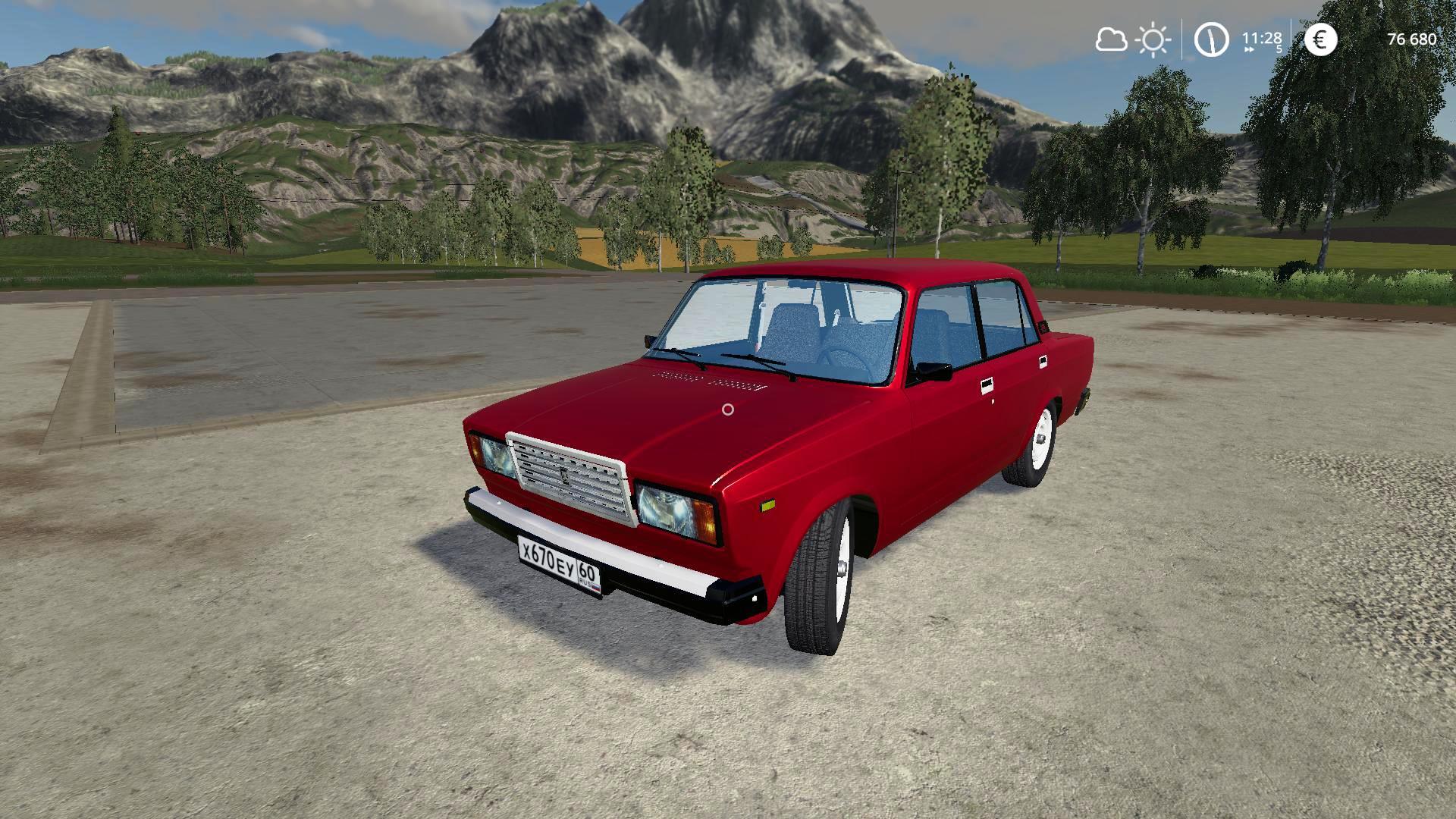 FS19 - Vaz 2107 Car Mod V1.0