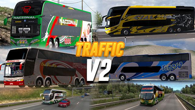 ATS - Busses in Traffic Mod (1.40.x)