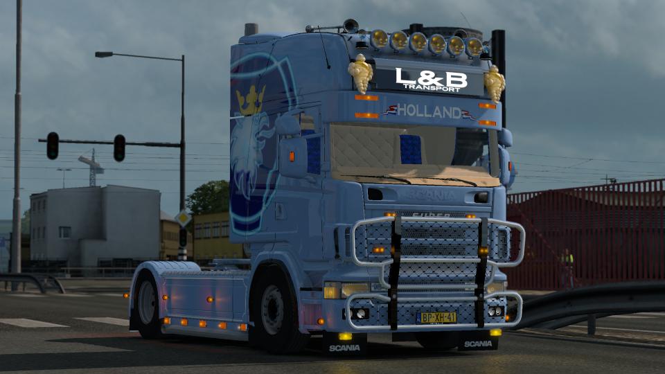 Ets Standalone Scania R Leobraun V X Euro Truck