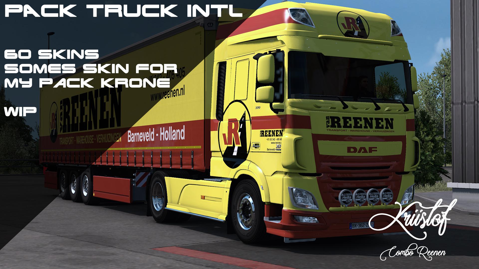 ETS2 - Kriistof Addon Pack Krone V2.5 (1.37.x)