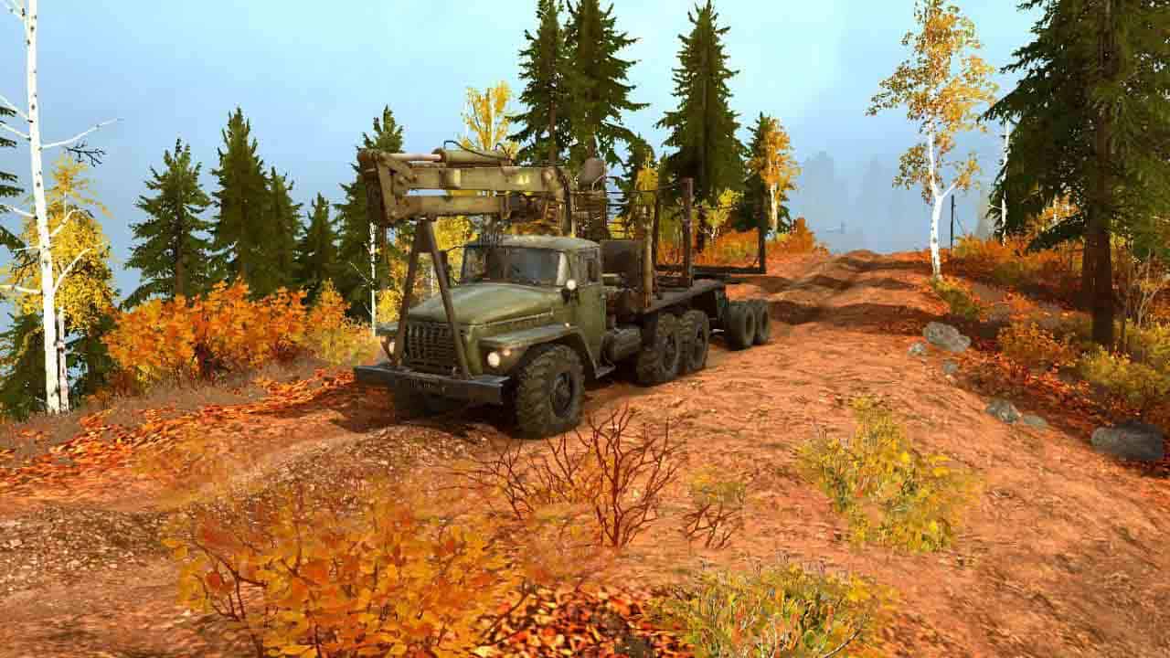 Spintires:Mudrunner - Autumn Map V1