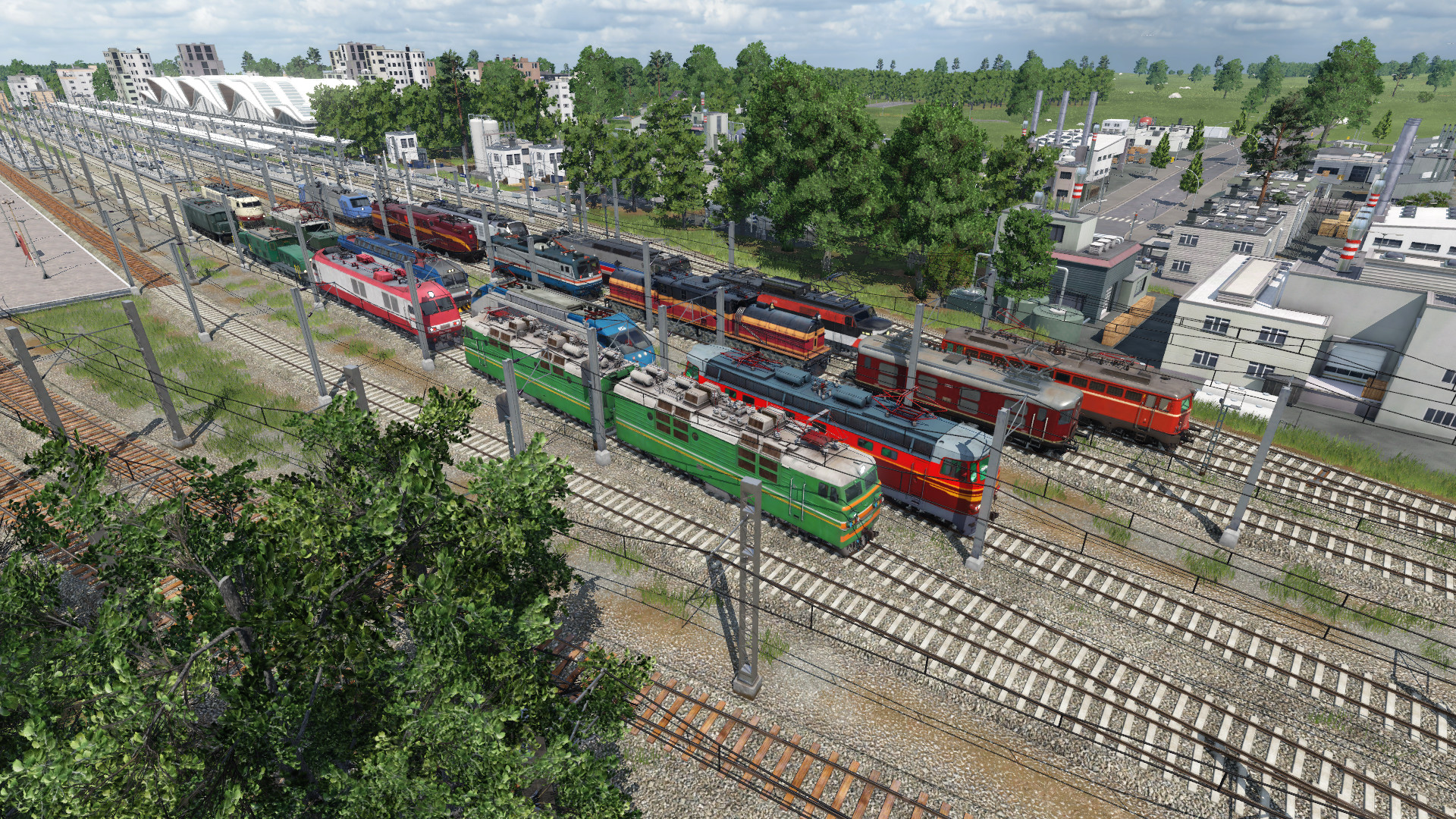 Transport Fever 2 - Electric Locomotive
