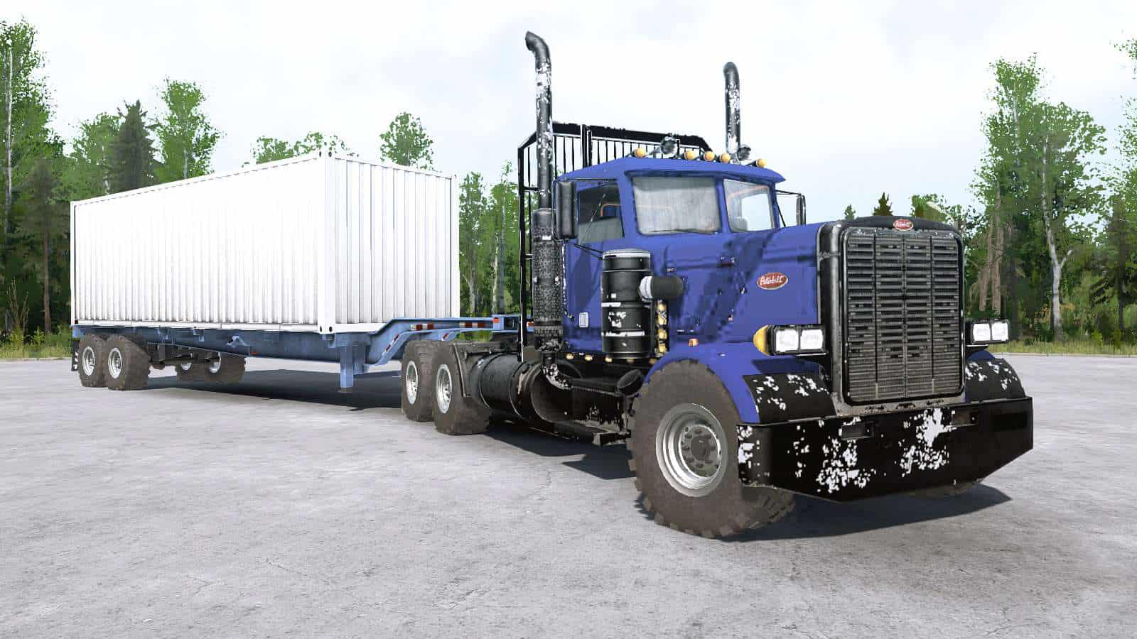 Spintires:Mudrunner - Peterbilt 379 Truck