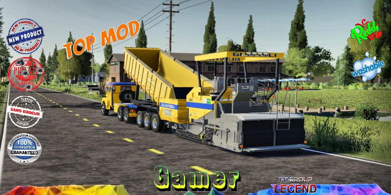 FS19 - Vogele Finisher Guintoli V2.0