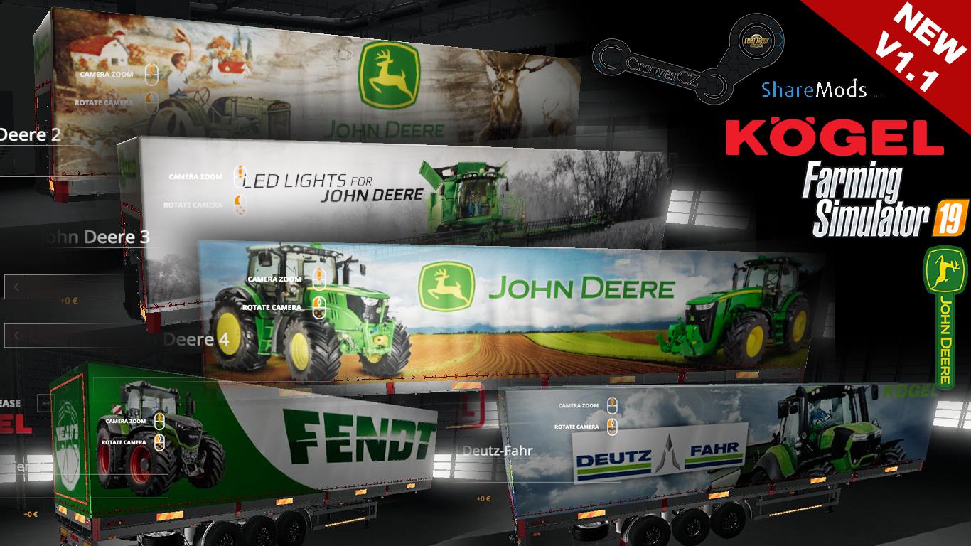 FS19 - Mega Kogel Trailers Pack V1.1