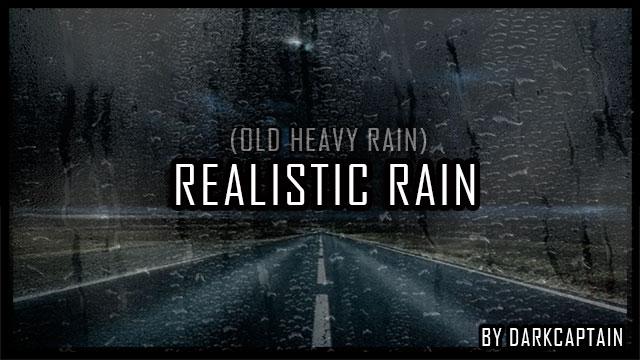 ETS2 - Realistic Rain V3.1.1 (1.36.x)