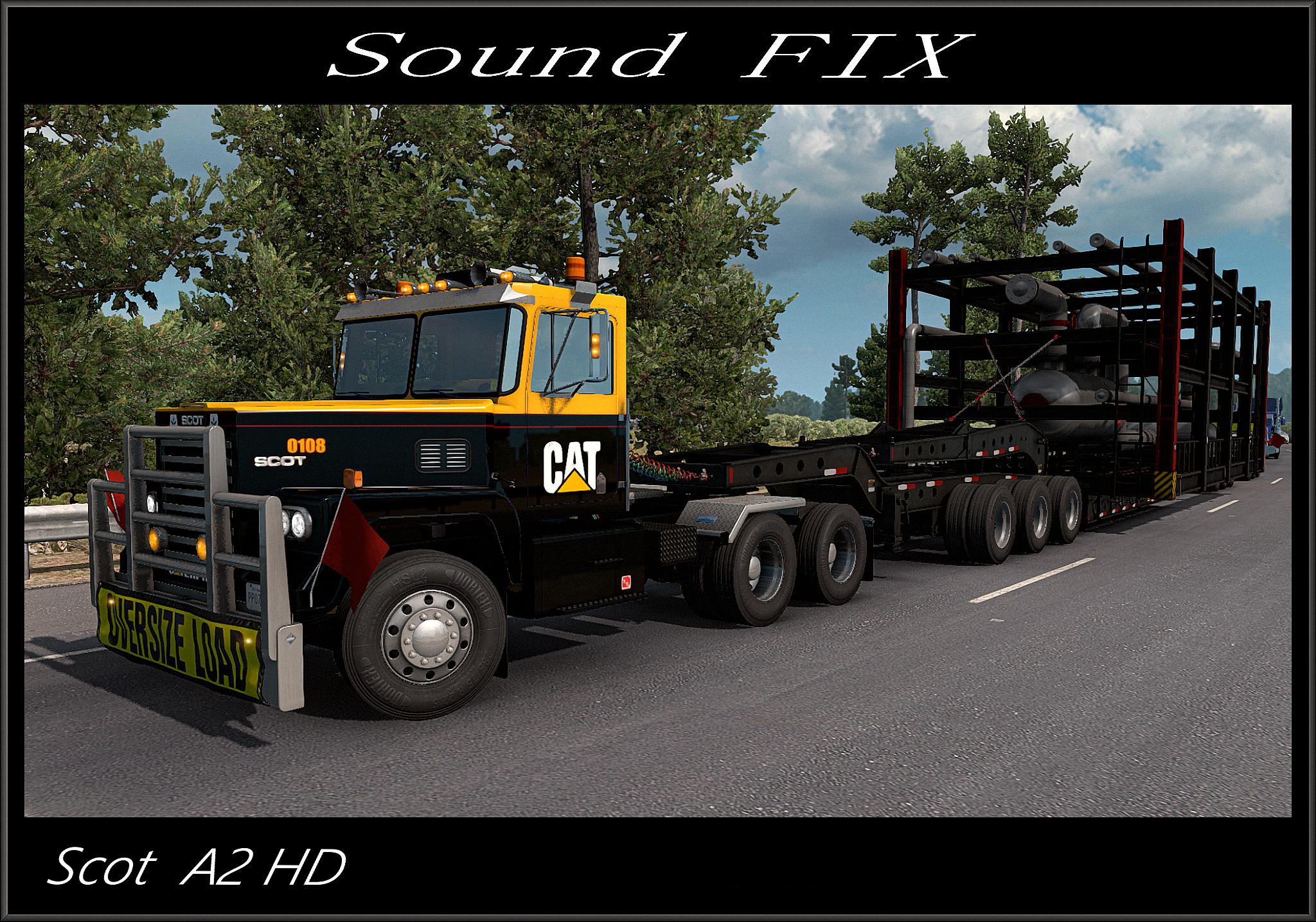ATS - Scot A2HD Sound Fix Mod V1.0 (1.38.x)