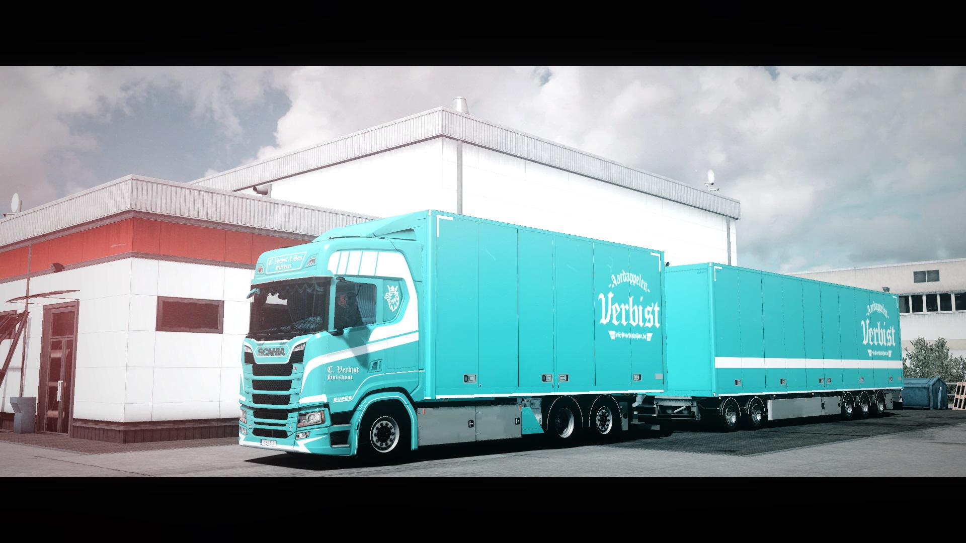 ETS2 - Scania 2016 C Verbist Son Ekeri Tandem Combo Pack (1.35.X)