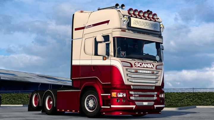 ETS2 - Metallic Skin for Scania V1.0 (1.40.x)